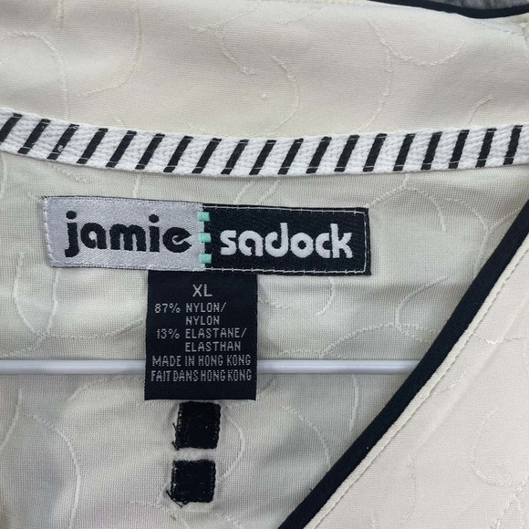 Jamie Sadock Designer Golf Polo Tennis Pickleball Casual Wild Loud Womens XL - Picture 3 of 10